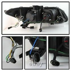 Spyder Pour Honda CIVIC 2012-2014 Projecteur Phares Light Bar Drl Black Pro