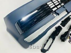 T6 Avant Pare-chocs Primed Gloss Black Drl Kit Led Fog Light Kit Transporter