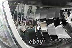 Vauxhall Astra J Sport Sxi Phare Droit 13-15 Chrome Noir Drl Oem Hella