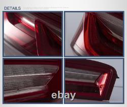 Vland Led Tail Lights Pour 2016-18 Chevy Camaro Drl Full Red Lens Arrière Lights