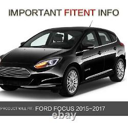Vland Phares Led Drl Pour 2015-2018 Ford Focus Avec Feux De Signalisation Séquentiels